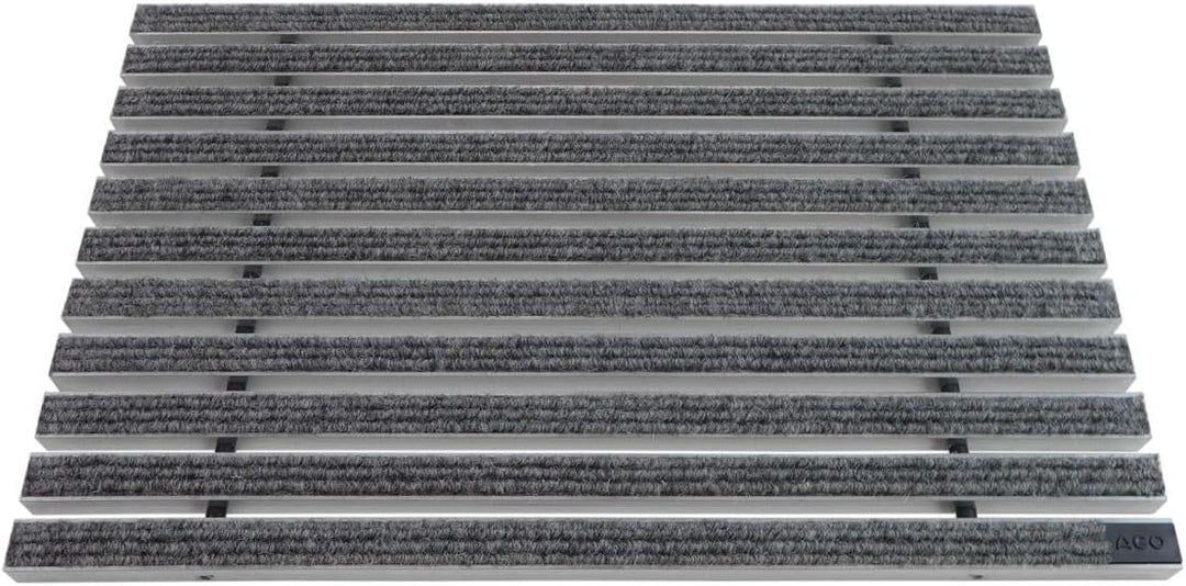 ACO Self® Vario Schuhabstreifer - Rips Hellgrau 60 cm x 40 cm (B x H), 60 cm x 40 cm (B x H)