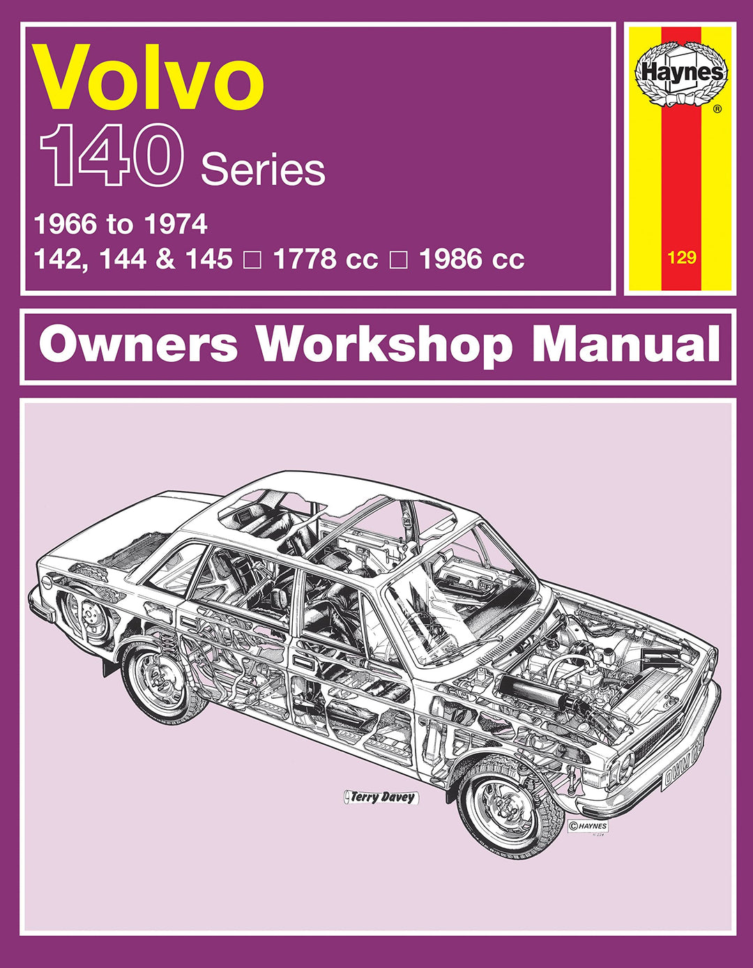 Volvo 142, 144 & 145 (66 - 74) Haynes Repair Manual: 66-74, Taschenbuch