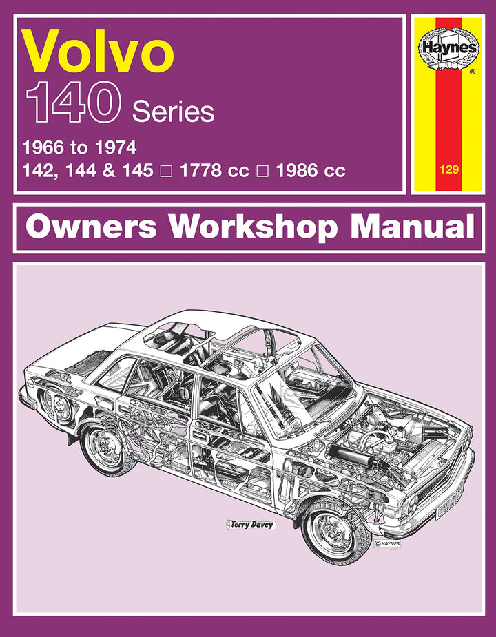 Volvo 142, 144 & 145 (66 - 74) Haynes Repair Manual: 66-74, Taschenbuch