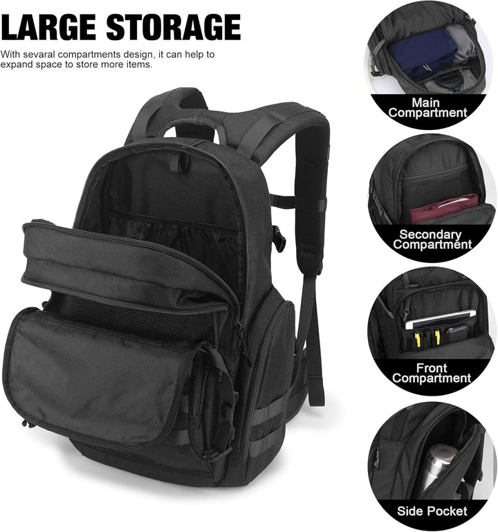 Mardingtop 28L/40L Militär Rucksack Wanderrucksäcke Trekkingrucksack Tactical Molle Rucksack für Cam