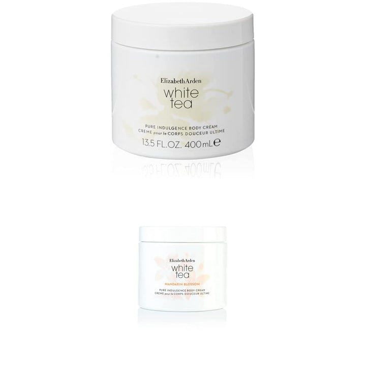 Elizabeth Arden White Tea Body Cream Bundle mit White Tea und Mandarin Blossom Body Cream, Bundle mi