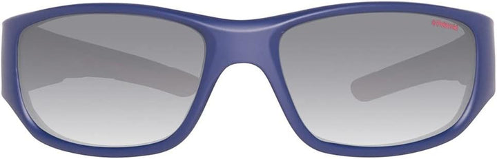 Polaroid Unisex-Erwachsene P0212 Y2 FLL 54 Sonnenbrille, Blau (Matte Blue E/Grey Pz)