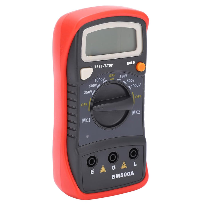 BM500A 250 V/500 V/1000 V Elektronisches Megohmmeter, Digitales Isolationswiderstandsmessgerät Megoh