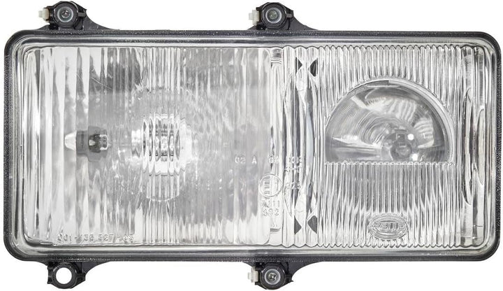 HELLA - DE/Halogen-Hauptscheinwerfer - 12/24V - Referenzzahl: 27.5 - Einbau - links - 1DL 005 600-09