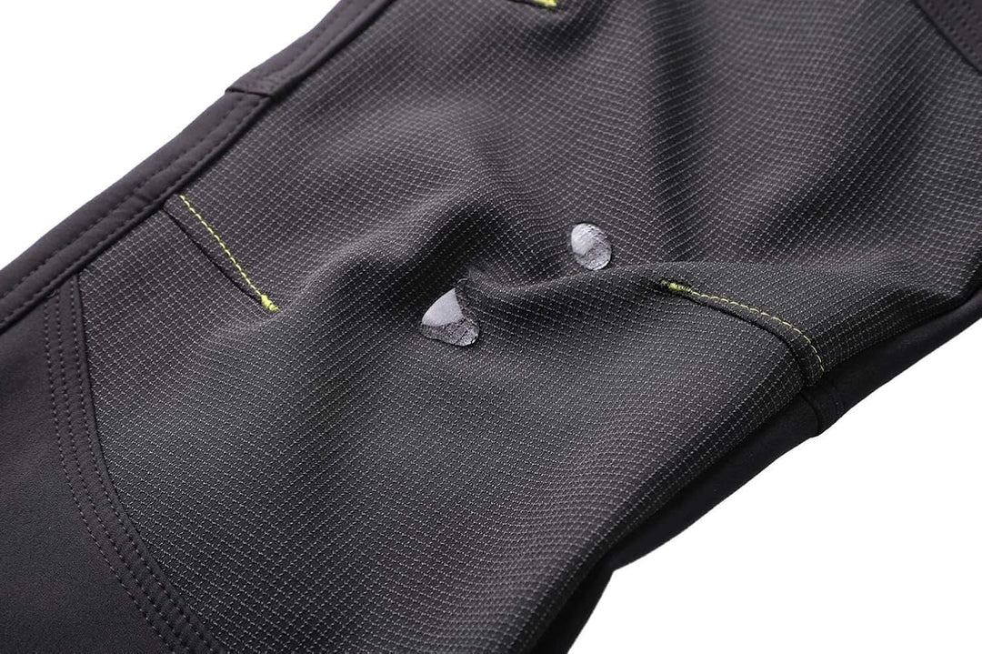 BenBoy Herren Wanderhose Wasserdicht Softshellhose Outdoorhose Winddicht Warm Gefüttert Skihose Snow