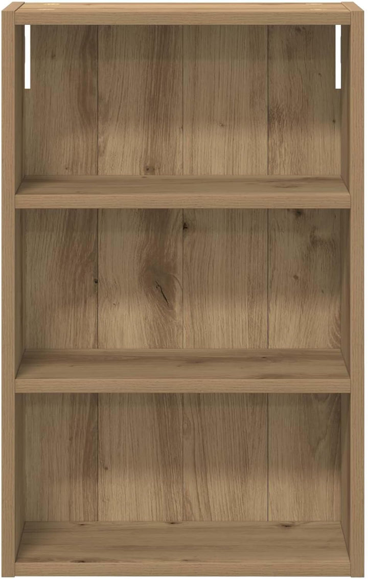 vidaXL Badezimmer-Wandschrank Artisan-Eiche 40 x 16 x 62,5 cm, Moderner Badschrank, rechteckiges Reg
