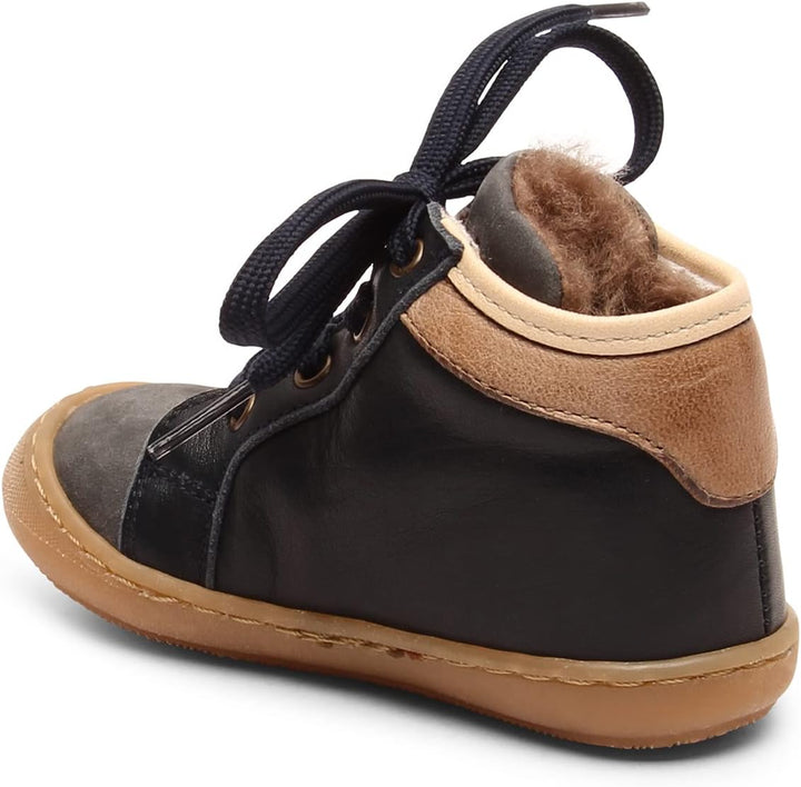 Bisgaard Jungen Samuel First Walker Shoe 21 EU Navy, 21 EU Navy