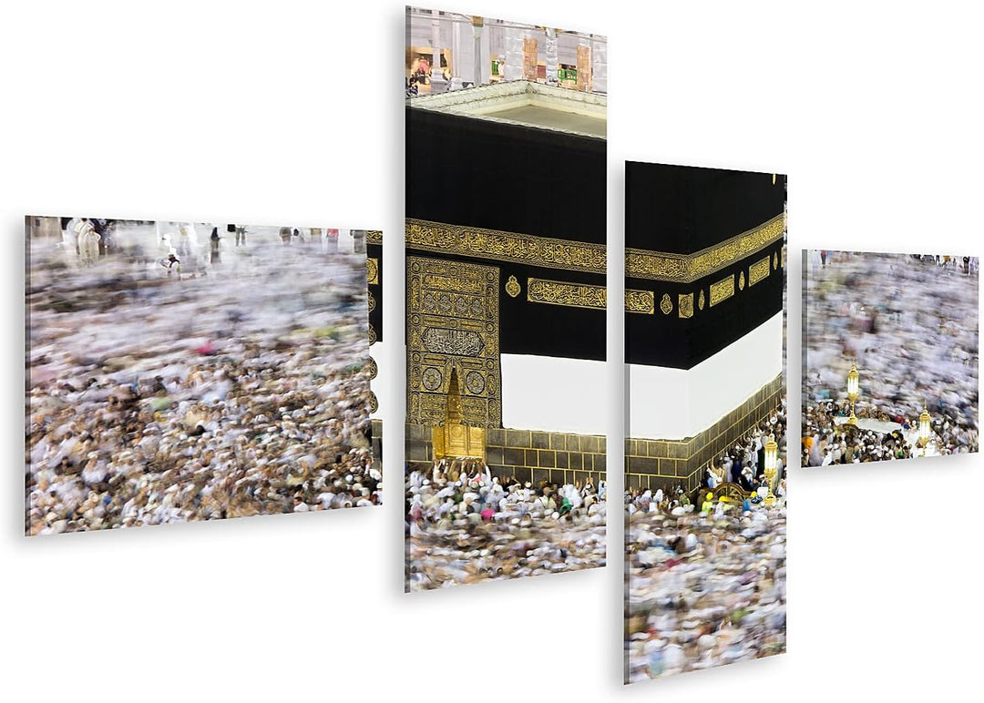islandburner Bild auf Leinwand Kaaba Hadsch Saudi Arabien Muslime Bilder Wandbilder Poster Leinwand