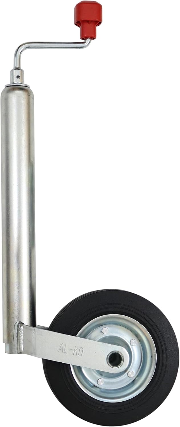 trailer parts4u Alko Stützrad 150kg Stützlast 48mm Ø Deichselrad Bugrad Anhänger Stütze Alko