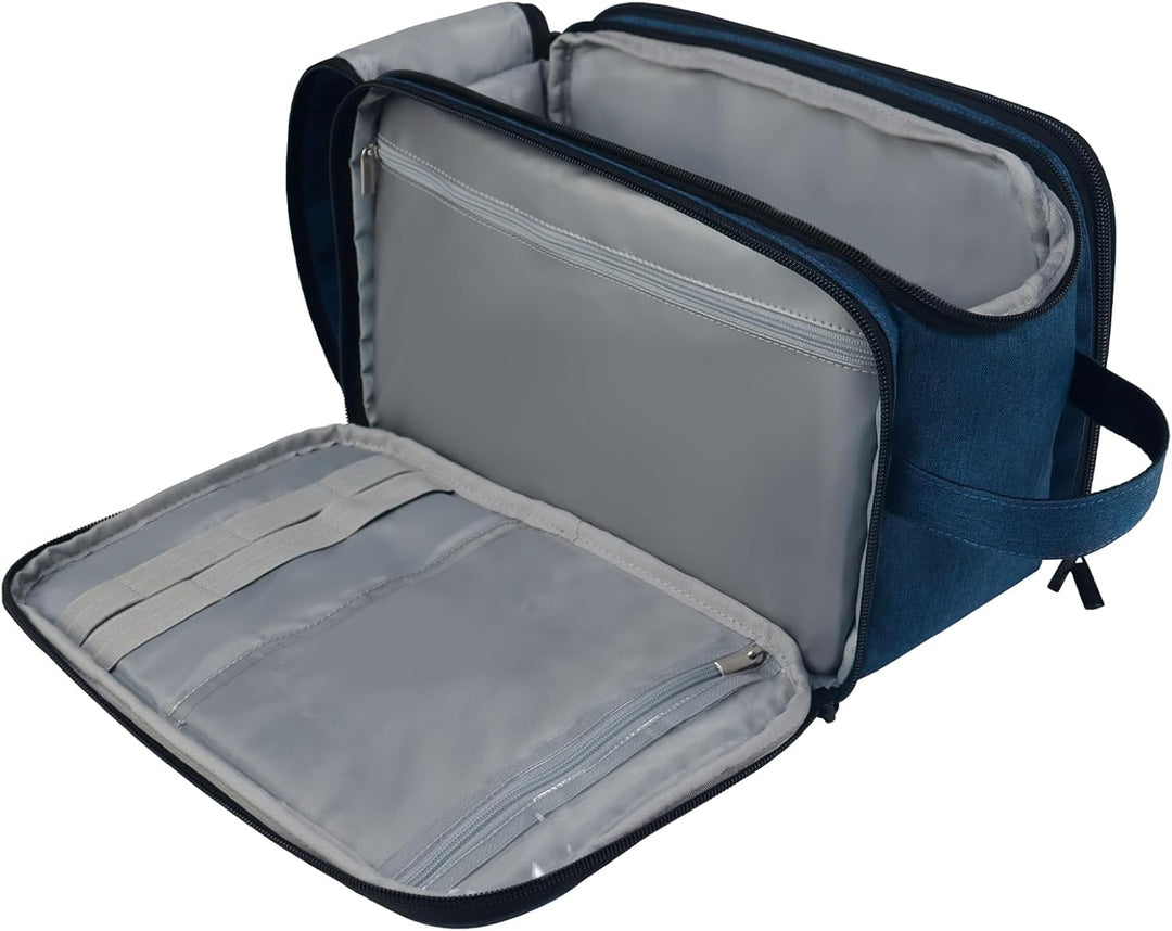 Gloppie Kulturbeutel Herren Damen Kosmetiktasche Reise Waschtasche XXL Grosse Kulturtasche 10L wasse