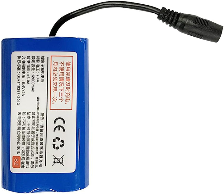 Sunydog D18B 7,4 V Batterieersatz & GPS Fischerköderboot 12000mAh Battery, 12000mAh Battery