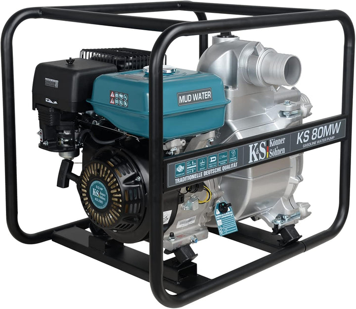 Motorpumpe Könner & Söhnen KS 80MW, wasser pumpen garten,motor pumpe für brunnen,wasserpumpe benzin