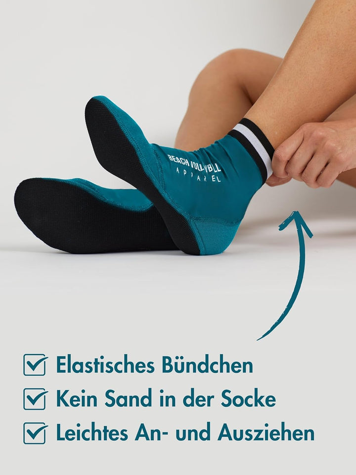 Beach Volleyball Apparel Beachvolleyball Socken schützende Beachsocken Beachvolleyball aus Neopren -