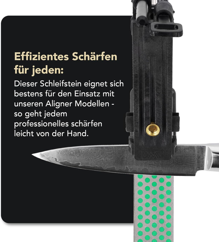 DMT Diamond Whetstone™ Diamant Mini-Schleifstein 4" (10 cm) Extrafein | Kompakter Wetzstein für Mess