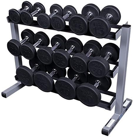 Body-Solid GDR-363 All in One Kurzhantelständer | Hantelablage | Hexhantelablage | Dumbbell Rack
