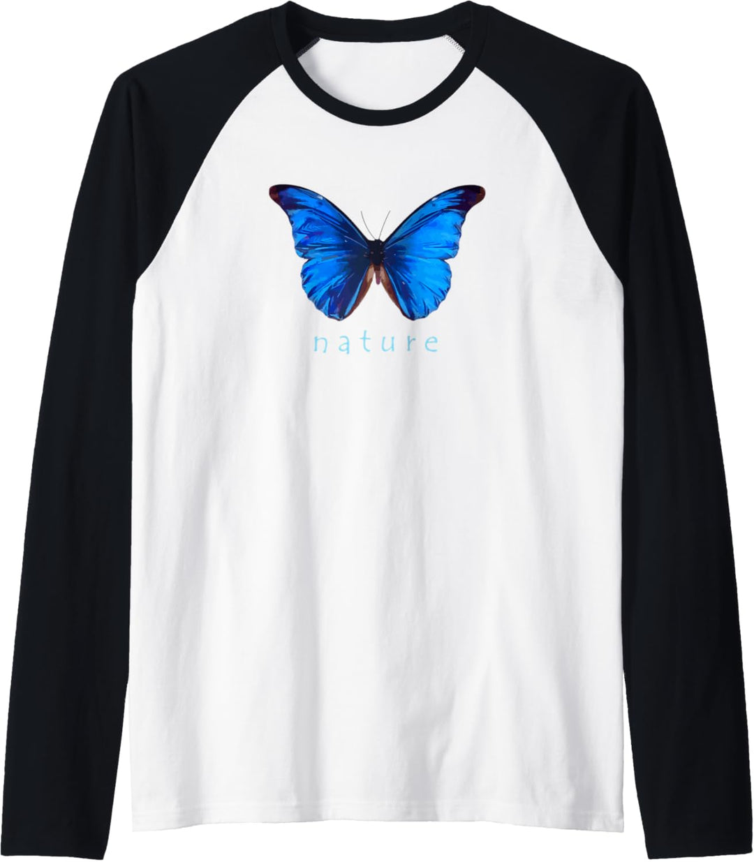 Blue Butterfly Angelic Nature Spirits Devas Raglan