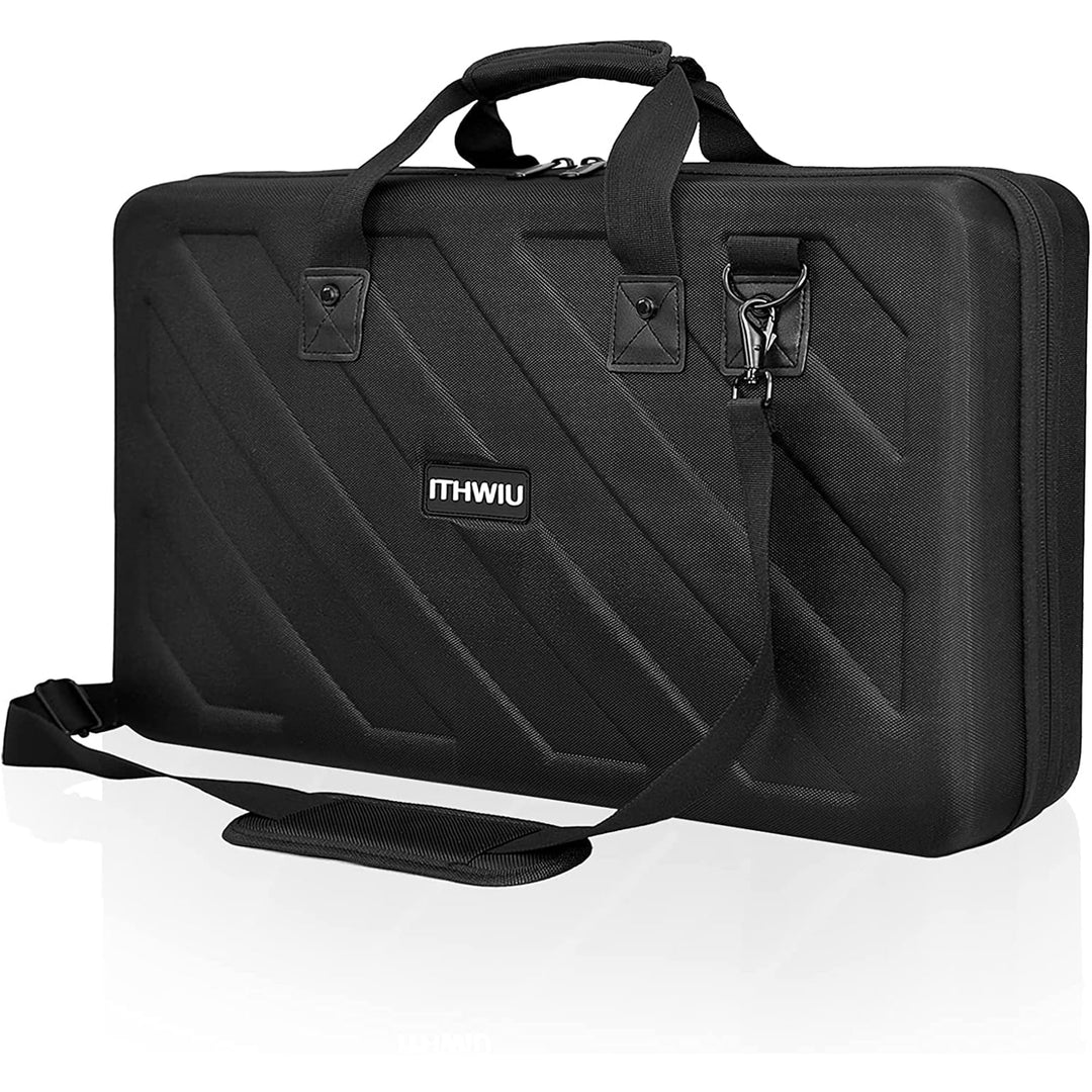 OUUTMEE Hart Reise Tragen Tasche für Pioneer RX, SX, SX2, SX3, Denon MC7000, DDJ FLX6, Schwarz 69 *