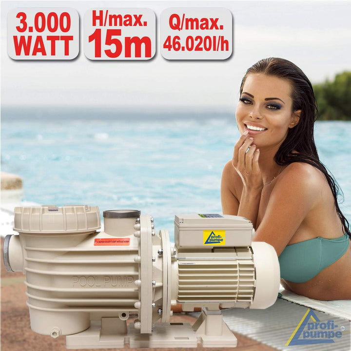 Schwimmbadpumpe POOL-STAR Filterpumpe POOLPUMPE Schwimmbad, Swimmingpool, energiesparsam zuverlässig