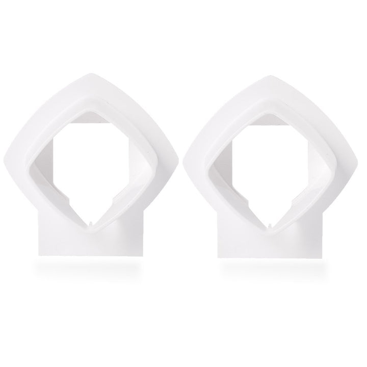 Sunydog Wandhalterung Halterung für Linksys Velop Tri-Band Whole Home WiFi Mesh System, Weiss 2er Pa