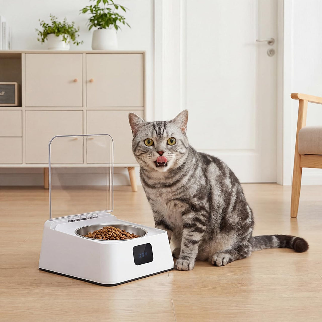 BESPORTBLE 1Stück Automatischer Infrarot Induktions Futterautomat für Katzen und Futterspender mit G