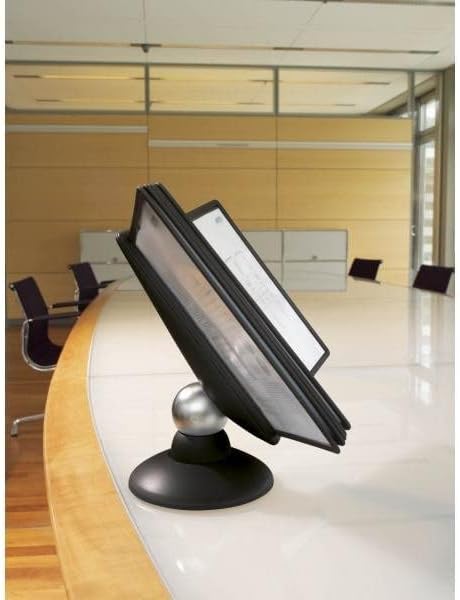 Durable Sichttafelsystem Sherpa Motion, mit 10 Sichttafeln A4, graphit, 558737, graphit