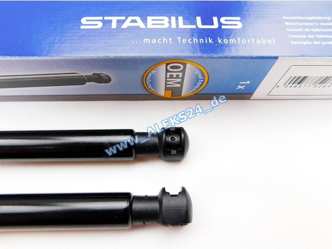 2x STABILUS 124051 Heckklappendämpfer für AUDI A5 SPORTBACK (8TA) PR-5NC