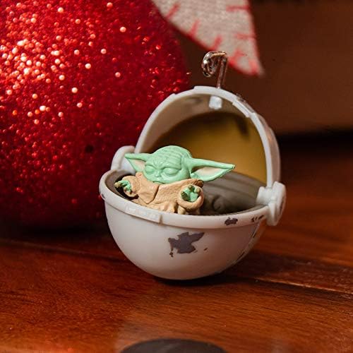 Numskull Offiziell Star Wars The Mandalorian Baby Yoda The Child 3D-Weihnachtsbaumschmuck - Violette