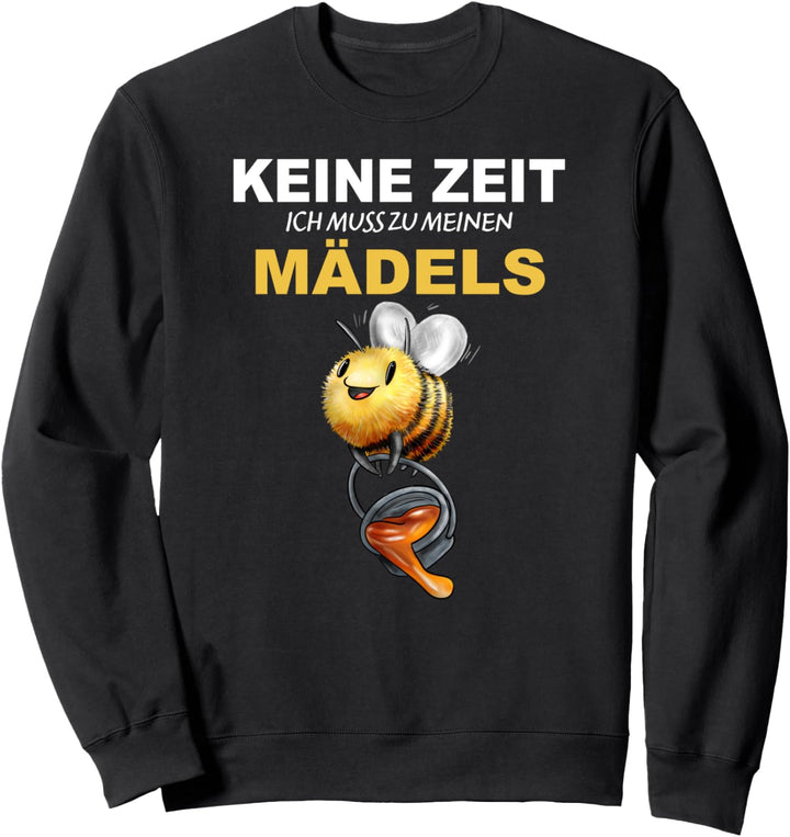lustiges Bienen Motiv Imker Imkerei Bienenzucht Honig Sweatshirt