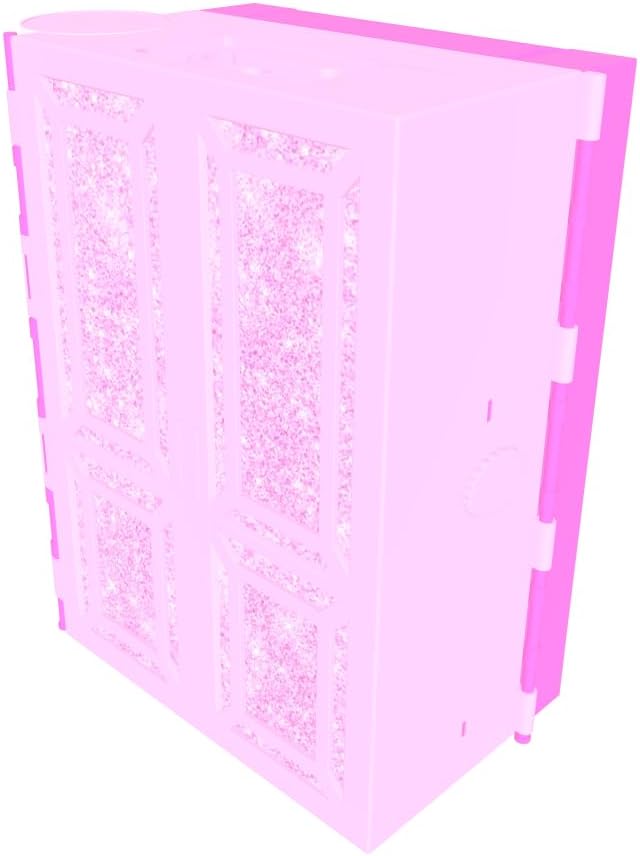Barbie Traumkleiderschrank Spielzeug, Spielset mit blonder Modepuppe, Moden und Accessoires, knapp 1