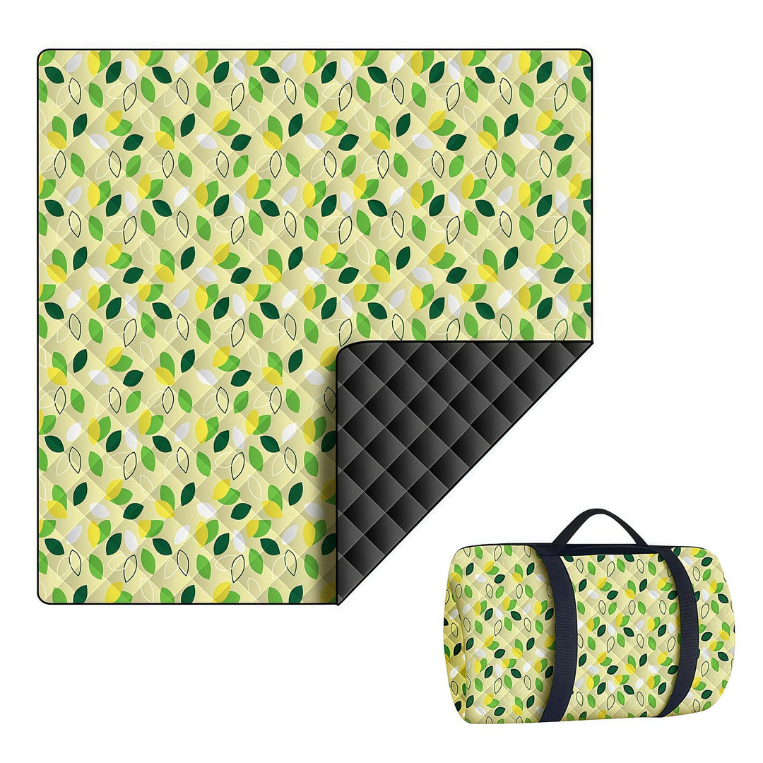 200 * 200 cm Picknickmatte, fünfschichtige Struktur-verdickt-Grün | Maschinenwaschbar, geeignet für
