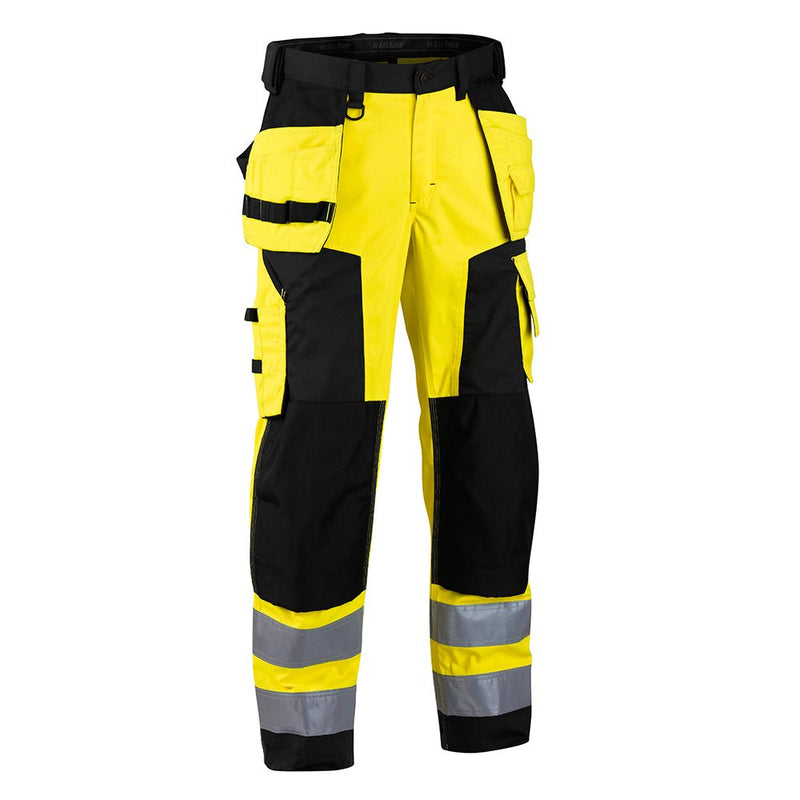 Blåkläder Workwear Winter SoftshellBundhose Highvis 1567, 46, gelb / schwarz, 1 Stück, 67-15672517-3