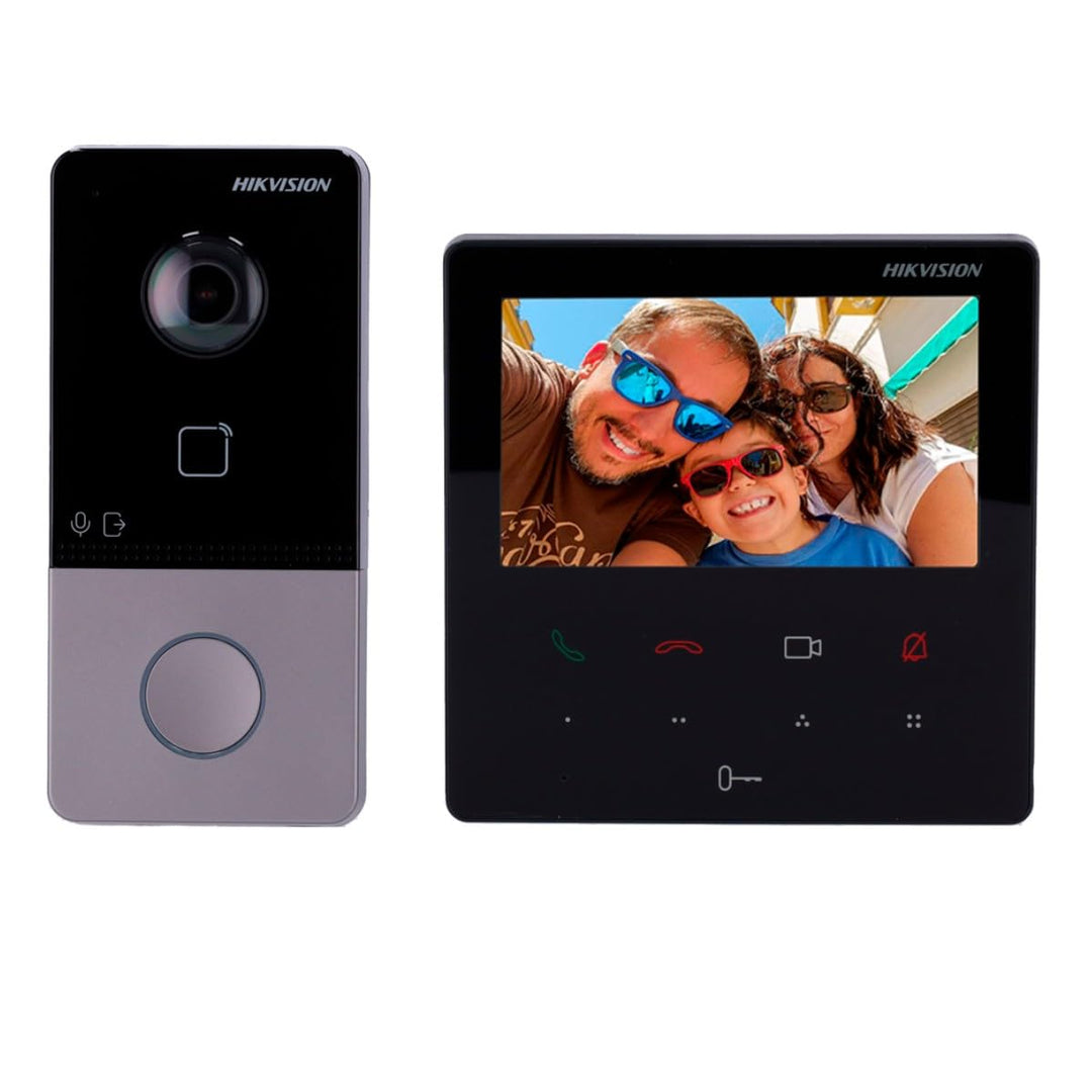 Vídeo Porteiro IP Hikvision 2MP WiFi PoE IP65 - DS-KIS606-P