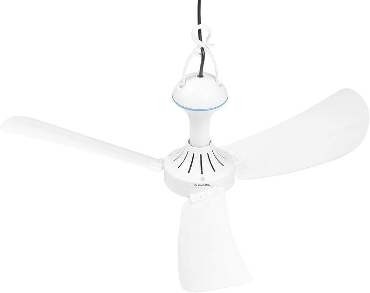 PEARL Deckenventilator 12V: Mobiler 12-V-Deckenventilator mit Aufhänger, Ø 46 cm, 6 W, 330 U/Min. (1