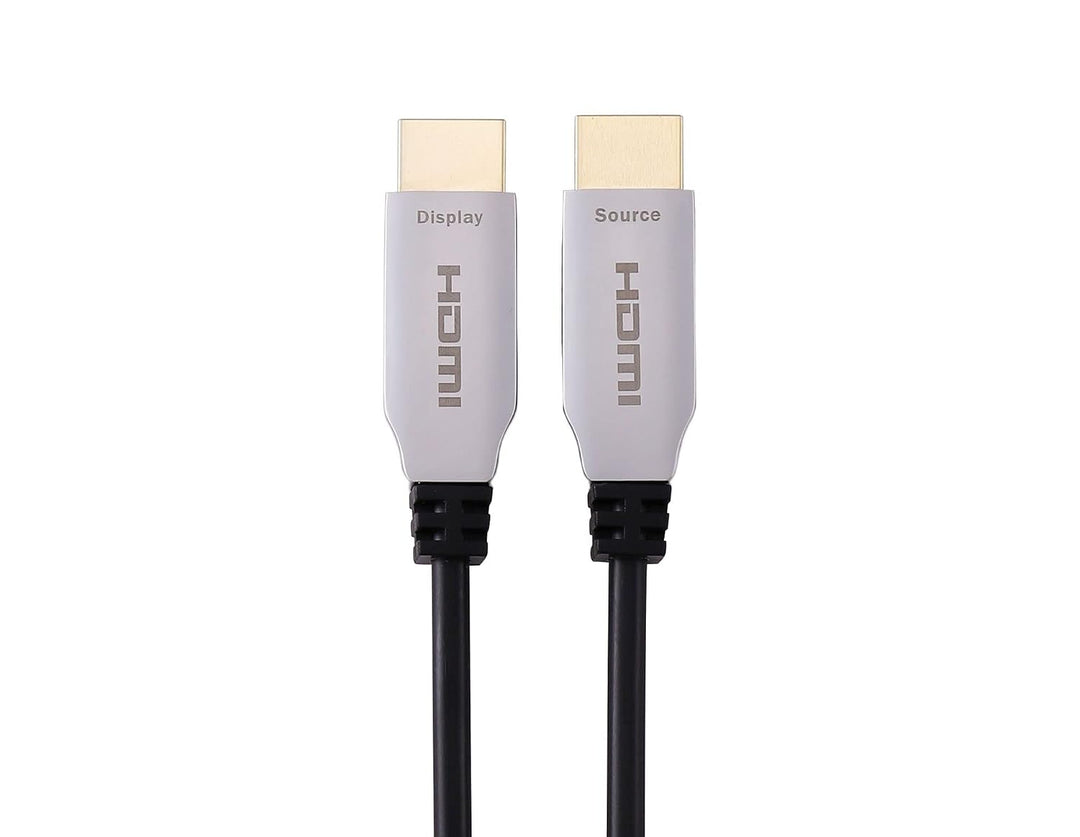 Tradebit - 8K HDMI Fibre Optic Cable 15M HDMI 2.1 48Gbps 8K @ 60Hz 4K @ 120Hz Dynamic HDR/eARC/HDCP