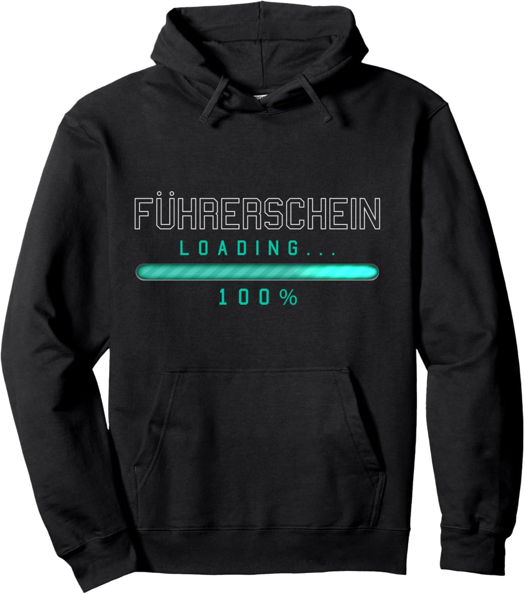 Führerschein loading Fahrschule bestanden Pullover Hoodie