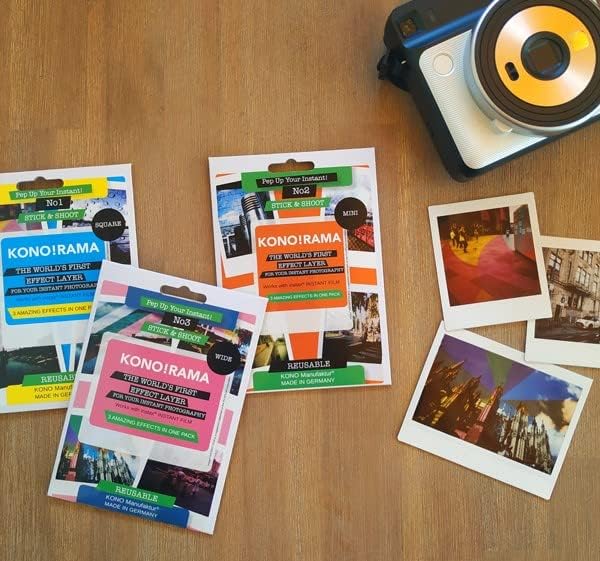 2-Square 3er Filter Set für Fuji INSTAX Square Filter Set 2 SQUARE, Filter Set 2 SQUARE