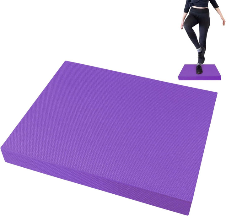 Stabilitätskissen - Antirutsch-Trainer aus TPE 50x40 cm | Trainings Schaumstoff Pad Gepolsterte Bala