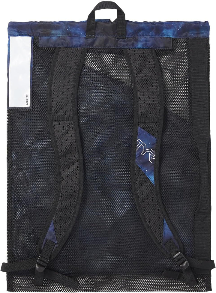TYR Unisex Elite Team Mesh Backpack TEAM ELITE MESH Einheitsgrösse Blau, Einheitsgrösse Blau