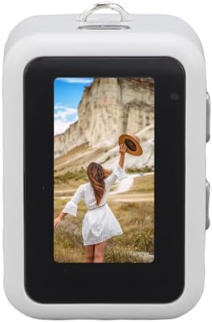 VBESTLIFE Tiny Keychain -Kamera, 1080p HD -Video 2MP Foto Tragbare Digitalkamera mit 0,96 Zoll Farbb