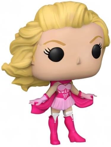 Funko POP! Heroes: Breast Cancer Awareness - Bombshell Supergirl - DC Comics - Vinyl-Sammelfigur - G