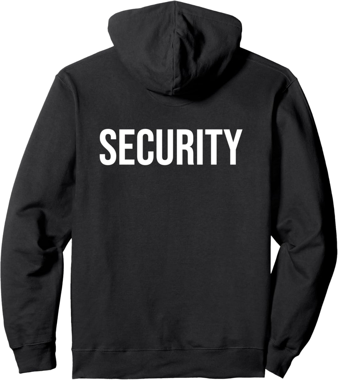 Security Sicherheitsdienst Personenschützer Bodyguard Kostüm Pullover Hoodie
