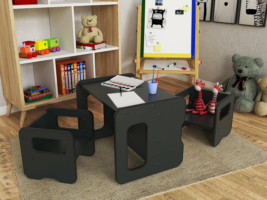defiPad Sitzhocker für Kinder | Stylisch Wendehocker | Kindersessel ab 1 Jahr | Babystuhl Hocker Hol