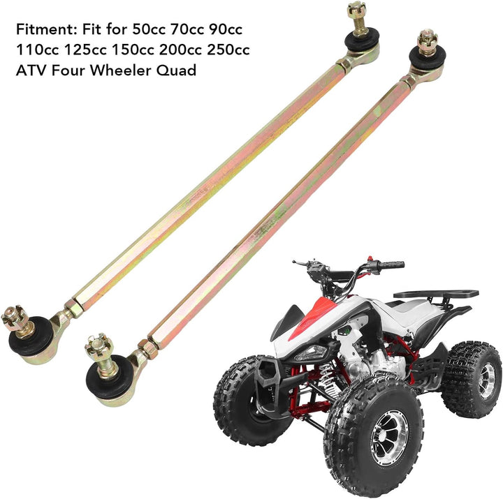 Spurstangenbaugruppe 330 Mm Spurstangensatz Kugelgelenk für 50 Cc 70 Cc 90 Cc 110 Cc 125 Cc 150 Cc 2