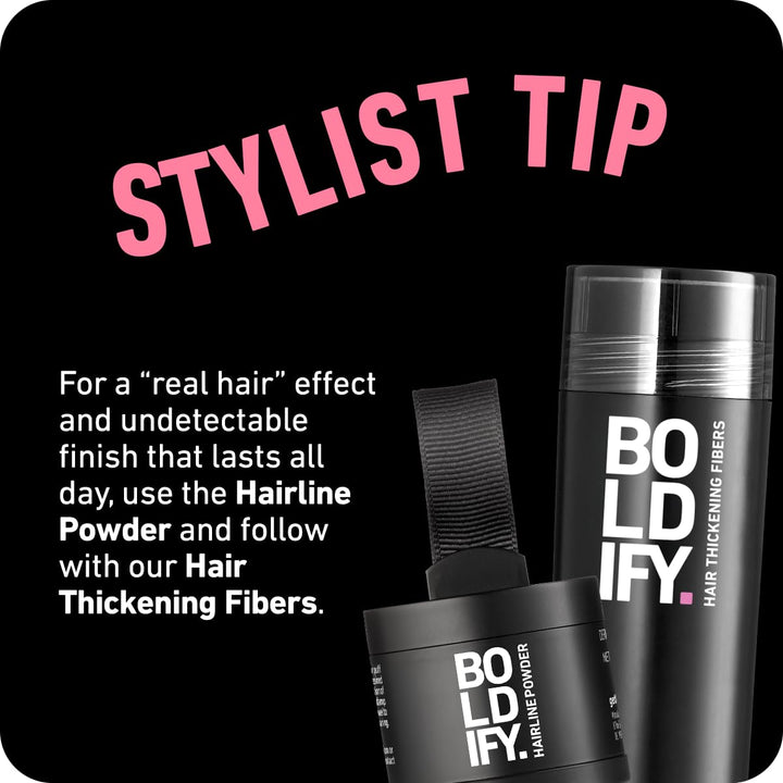 BOLDIFY Ansatzpuder 4g - Haar Concealer zur Haarverdichtung für Frauen und Männer, Grauabdeckung für