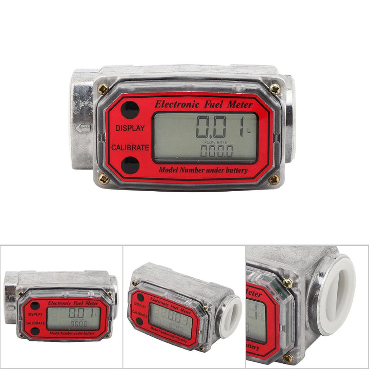 Elektronische Turbine Durchflussmesser, Kraftstoff Durchflussmesser für Benzin Kerosin, mit Digital