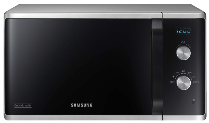 Samsung solo mikrowelle 23l 1500w silber ms23k3614as