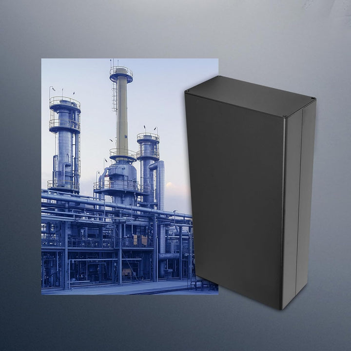 PCB Aluminiumgehäuse Stromanschlusskasten Elektronische Projektbox zur Ableitung von Wärme Instrumen