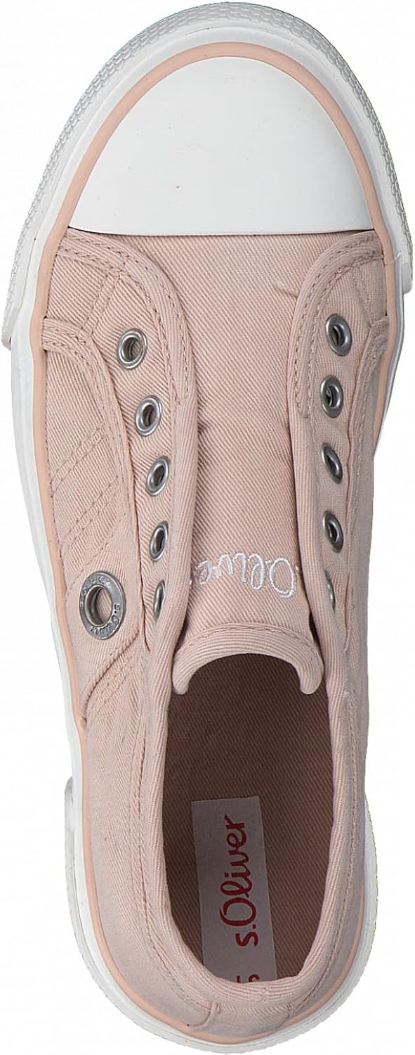 s.Oliver Mädchen 5-5-44200-28 Sneaker 33 EU Soft Pink, 33 EU Soft Pink
