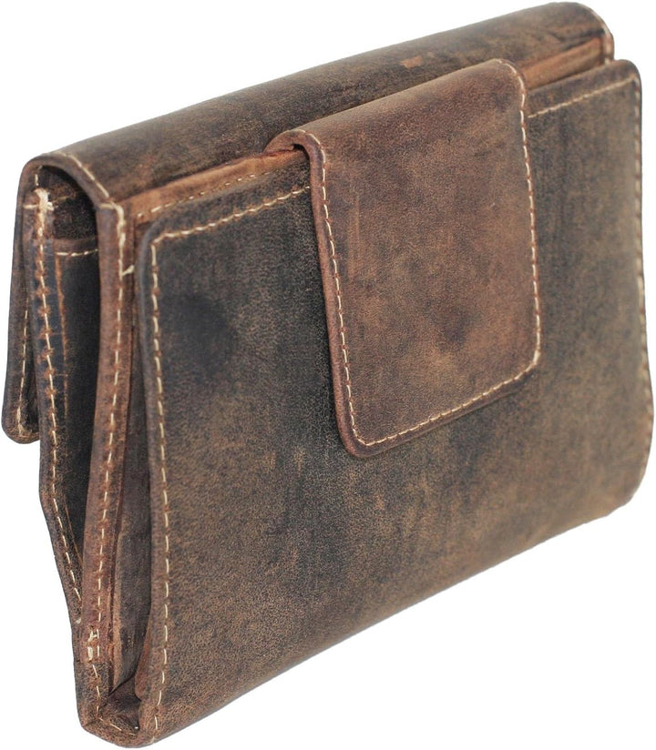 Greenburry 1790-25 VINTAGE Leder Brieftasche Grosse Geldbörse