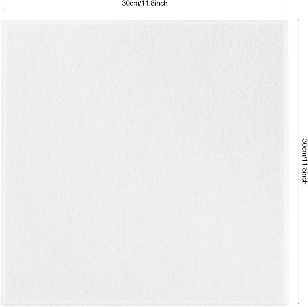 Akustikplatten 18 Stück selbstklebend 30x30x0,9cm, Schallabsorber Polyester | 18 Stück, 30x30x0,9cm,